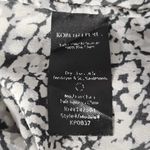 Kobi Halperin Silk Leopard Animal Print Button Up Top Blouse Gray Size Medium Photo 6