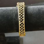 Purple Rhinestone floral vintage cuff watch Photo 4