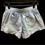 Princess Polly Blue Striped Shorts size 4 Photo 2