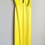Alice + Olivia Dakota Bias Slip Maxi with Cross Back in Satin Finish 2 Photo 1