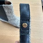 UGG  Boots Camden Exotic Calf Hair Chelsea Ankle Booties Women Size 6 Speckled Photo 4
