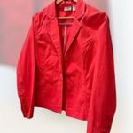 L.L. Bean Salmon Corduroy Jacket Size 12‎ Petite Pink Photo 0