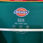 Dickies NWT Women’s  EDS Essentials Green Long Sleeve Button Down Scrub Top 2XL Photo 2