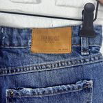 ZARA TRF Denim embellished shorts size 4 Photo 9