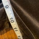 St. John Collection brown velvet wide leg trouser pant 4 Photo 5