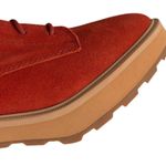 Sorel Like New Leather Hi-Line Lace-Up
Boots Warp Red Size 7 Photo 5