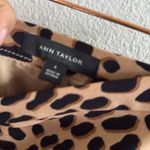 Ann Taylor Brown and Black Animal Print Pencil Skirt Career Work 4 Photo 2