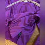 DO+BE Purple Blouse with Ring Detail size M Photo 9