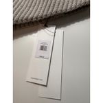 Calvin Klein  Ribbed Beanie with Faux Fur Pom | Ribbed Knit | Taupe | NWT | Snow Photo 4