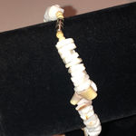 Elegant Beaded Boho Puka Shell Bracelet Photo 2