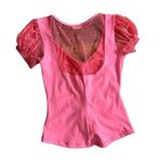 Free People  Blush Up Cami ruched blouse XS Photo 2
