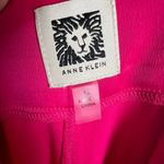 Anne Klein  Pink Wide Leg High Waisted Satin Dress Pants Size 14 Photo 9