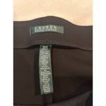 Ralph Lauren Lauren Women's Black Faux Leather Ponte Pants Sz 18W Plus NEW Photo 6