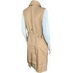 by Stacy London Sleeveless Regular Trench with Adjustable Belt Kacki X Photo 3