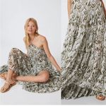 MISA Los Angeles Andromeda Dress Spring Ikat Print Large NWT Photo 5