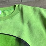 Six flags looney tunes Martian green pullover sweatshirt Size L Photo 4