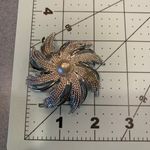 Silver Sarah Coventry brooch/Pin pinwheel // FLAWS SEE DESCRIPTION Photo 7