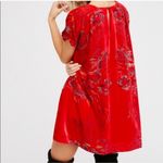 Free People  Acting Single Velvet Burnout Mini Dress
Babydoll Size Small Photo 8