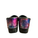 Dansko  Pro Xp watercolor slip on clog mule loafer nurse leather shoe sz 39 Photo 3