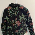 Erin London Black and green floral blazer Photo 1