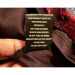 Trixxi  Dress Sz LG Burgundy Velvet Dark Romantic Babydoll Whimsigoth Vampire EUC Photo 12