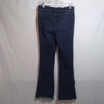 Spanx  Step Hem Kick Flare in Midnight Shade Pull-on Stretch Jeans 20327T Size M Photo 5