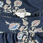 Lucky Brand 🌿  Navy Floral Top – Size XXL Photo 8