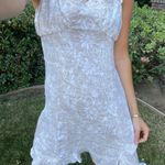 Urban Outfitters Shekou white cream boho mini dress sz s Photo 2