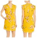 Daniel Rainn NWT Corwin Smock Detail Yellow Gold Floral dress size 3X Photo 1