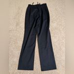 Jil Sander  Black Wool Spandex Pants Size 34 Photo 4