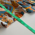 Boston Proper  Double Breasted Blazer Size 16 Jacket Retro Groovy 70s Floral Photo 11