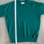 Calvin Klein Jeans Green Pullover Crewneck Sweater Small Photo 4