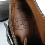 Lucky Brand  Mickie Grey Suede Heeled Buckle Booties Photo 8