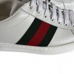 Gucci Ace Web Low-Top Sneakers White Photo 8