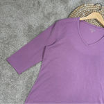 Seg’ments Women’s 3/4 Sleeve Basic/Essential Tencel V Photo 4