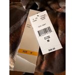 R&K Brown Plaid Dress w/ Detachable Cowl Neck Women’s Medium NWT Photo 7