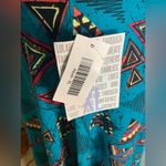 LuLaRoe  Azure Teal Geometric Skirt Photo 4