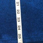 Candie's Candie’s Ribbed Sleeveless Choker Tank Royal Blue L Photo 6