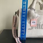 Juicy Couture NWT  Angel Extra Spender Tote Bag Rhinestone Logo Pink Strap Photo 12