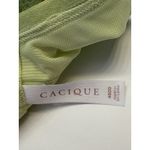 Cacique  Cotton Lightly Lined T-shirt Bra Underwire Longline Lace Size 42DD Photo 5