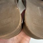 FitFlop  Size 8 Super Jelly Twist Slide Sandals brown Metallic Comfort Support Photo 11