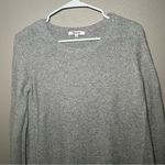 Madewell Riverside Texture Gray Knit Sweater Women’s Size Medium Photo 3