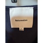 Reformation Midnight Blue Organic Cotton Knit Tank - L Photo 4