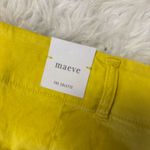 Maeve The Colette Wide Leg Pants Yellow Size 30 Tall NWT Anthropologie Photo 3