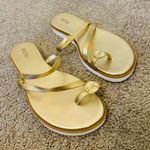 Michael Kors LETTY ICONIC MK LOGO TOE RING SEXY POOL SLIDES SANDALS Photo 2