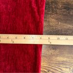 Hilary Radley Pants Women's Red XS 29 Inseam Mid-Rise Faux Suede Pull On NEW Photo 8