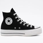 Converse Black Platform Photo 0