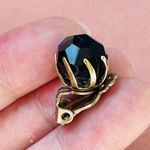 Vintage W Germany Aurora Borealis Rhinestone necklace with clip on Earrings set Photo 4