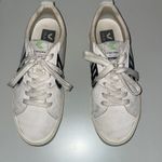 Anthropologie CARIUBA CATIBA Pro Vintage White Black Organic Canvas Leather Lace-Up Sneakers $118 EUC US Wmn 8 Photo 5