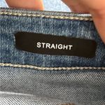 Judy Blue  straight leg blue jeans tummy control knee distress ripped size 25 Photo 7